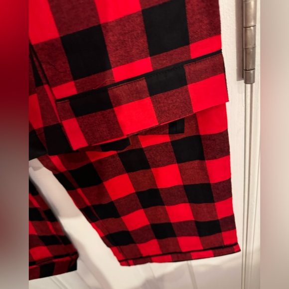 WONDERSHOP Men’s Lounge /
Pajama Set Red Buffalo Check, 💯 % Cotton NWT - Picture 15 of 16